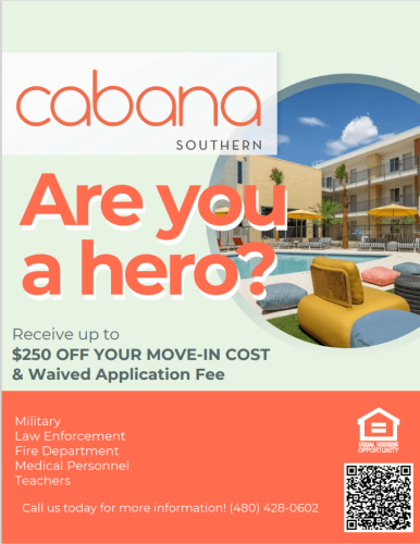 S Bed Cabana Southern Apartments 105